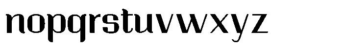 Ornamenta  Medium Font LOWERCASE