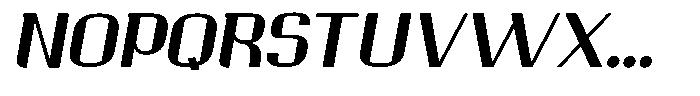 Ornamenta  Semi Bold Oblique Font UPPERCASE