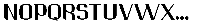 Ornamenta  Semi Bold Font UPPERCASE