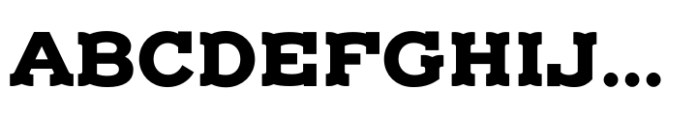Ornate Slab AOE Black Font