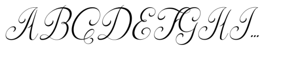 Ornatique Italic Font UPPERCASE