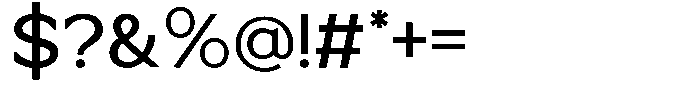 Ornely Regular Font OTHER CHARS