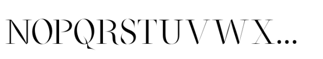 Oroban Elegans Medium Font UPPERCASE