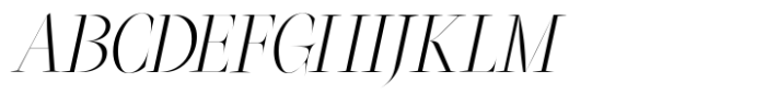 Oroban VF Elegans Regular Italic Font