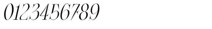 Oroban VF Hermonthica Regular Italic Font OTHER CHARS