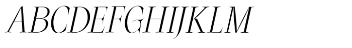 Oroban VF Hermonthica Regular Italic Font