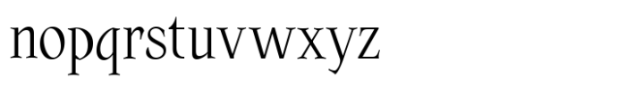 Oroban VF Masuria Regular Font LOWERCASE