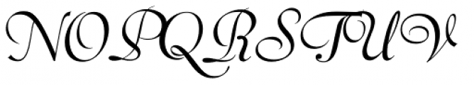 Orpheus Italic Alts II Font UPPERCASE
