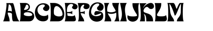 Orphic Font UPPERCASE