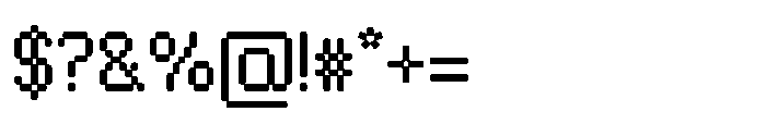 Orpix Font OTHER CHARS