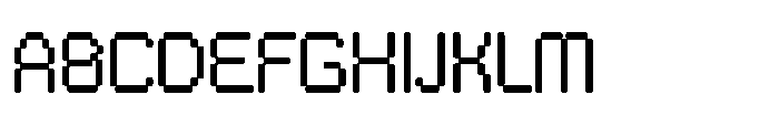 Orpix Font UPPERCASE