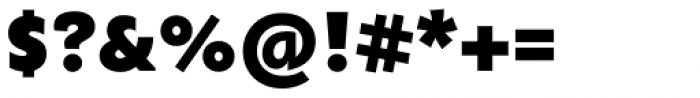 Orqquidea Sans Extra Black Font OTHER CHARS