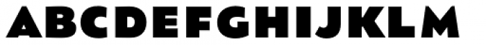 Orqquidea Sans Extra Black Font LOWERCASE