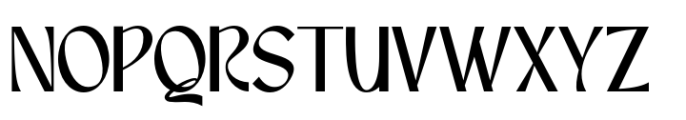 Orsatta Font UPPERCASE