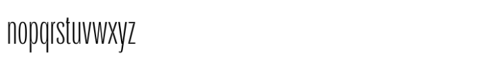 Orstavic Light Font LOWERCASE