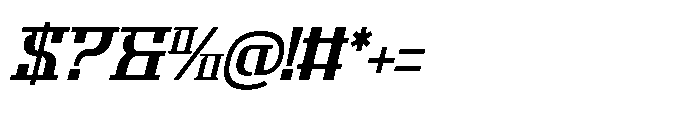 Orsted Italic Font OTHER CHARS