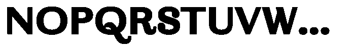 Ortak Sans Black Font UPPERCASE