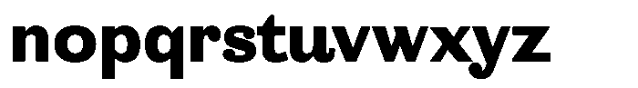 Ortak Sans Black Font LOWERCASE