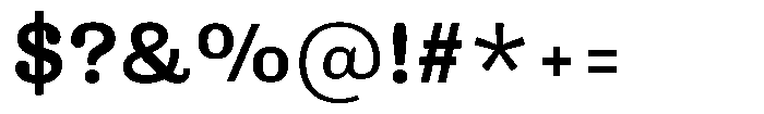 Ortak Sans Bold Font OTHER CHARS
