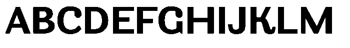 Ortak Sans Extra Bold Font UPPERCASE