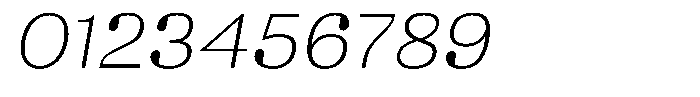 Ortak Sans Light Italic Font OTHER CHARS