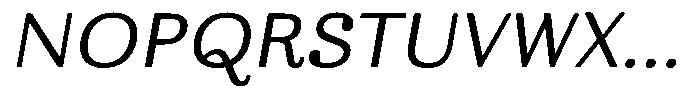 Ortak Sans Medium Italic Font UPPERCASE