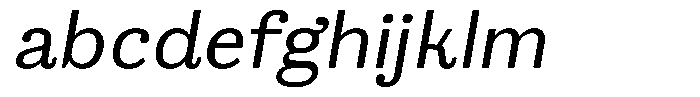 Ortak Sans Medium Italic FONT
