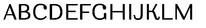 Ortak Sans Medium Font UPPERCASE