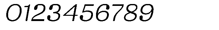 Ortak Sans Regular Italic Font OTHER CHARS