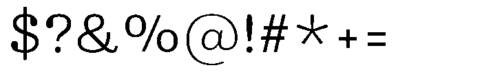 Ortak Sans Regular Font OTHER CHARS