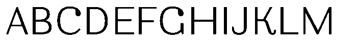 Ortak Sans Regular Font UPPERCASE