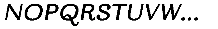 Ortak Sans Semi Bold Italic Font UPPERCASE