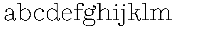 Ortak Slab Light FONT