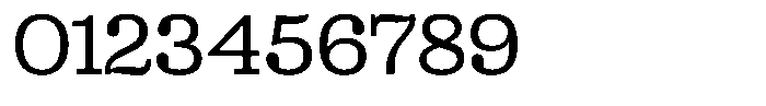 Ortak Slab Medium Font OTHER CHARS