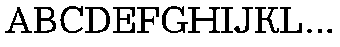 Ortak Slab Medium Font UPPERCASE