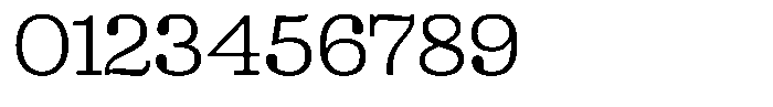 Ortak Slab Regular Font OTHER CHARS