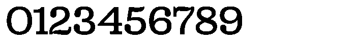 Ortak Slab Semi Bold Font OTHER CHARS