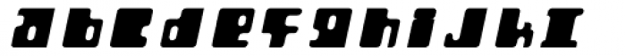 Orthotopes Italic Font LOWERCASE