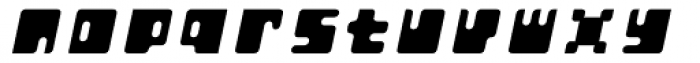 Orthotopes Italic Font LOWERCASE
