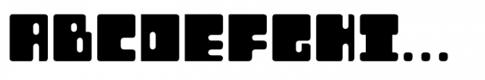 Orthotopes Regular Font UPPERCASE