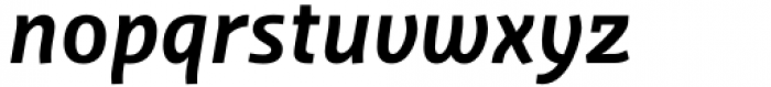 Orto Bold Italic Font LOWERCASE