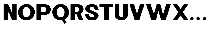 Orvia Bold Font UPPERCASE
