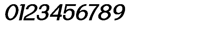 Orvia Italic Font OTHER CHARS