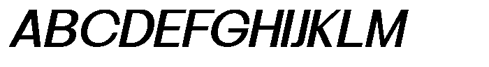 Orvia Italic Font UPPERCASE
