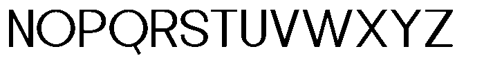 Orvia Light Font UPPERCASE