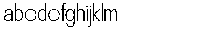 Orvia Thin FONT