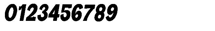 Orvian Black Condensed Slanted Font OTHER CHARS