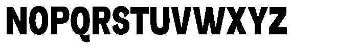 Orvian Black Condensed Font UPPERCASE