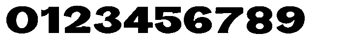 Orvian Black Expanded Font OTHER CHARS