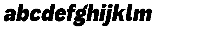 Orvian Black Semi Condensed Slanted FONT